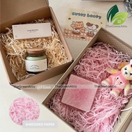 TheGreenAttic Shredded Paper Lafite Colourful Box Filler Decoration Filler Surprise Birthday Box 拉菲草