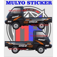 SUZUKI Jet Pick Up Car Sticker FuturaSUZUKI Pick Up Sticker Colt T 120ss New Carry Futura
