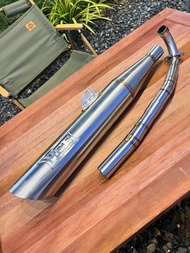 ท่อสร้าง เวฟ125 S R i เลส304แท้ทั้งใบ 2v 4v ท่อHEE