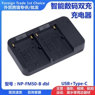 Fengbiao Battery NP-F970 Charger Suitable for Sony F750 F550 F980 Dual Charger Cradle Charger Charge
