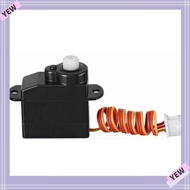 YYE 2g Digital Servo, Plastic Gears 180 Degree Rotation 2.2G Servo, DIY Indoor Flight Mini Servo Mot