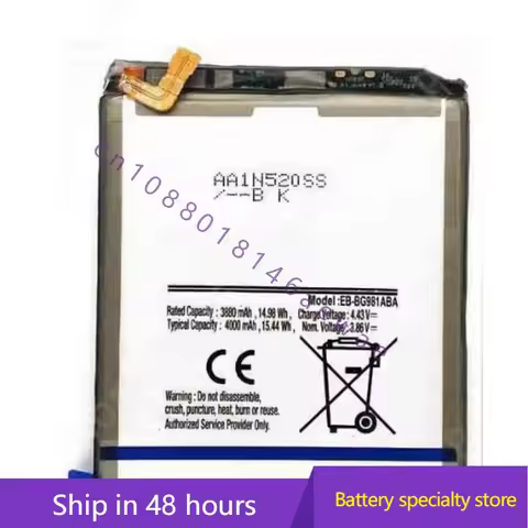 batteries For Samsung Galaxy S10e S10 S9 S8 Plus Note 10 8 S10X S20 Ultra S21 FE S7 Edge S6 S7e S6e 