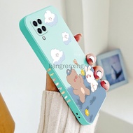 Casing Samsung a12 a22 4g a22 5g phone case Soft Liquid Silicone Protector Smooth Protective Bumper Cover