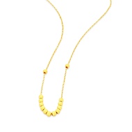 Top Cash Jewellery 916 Gold Ball Charm Necklace