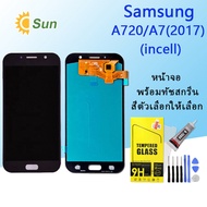 For หน้าจอ Samsung A720/A7(2017)  LCD Display​ จอ+ทัส Samsung A720/A7(2017) (incell)
