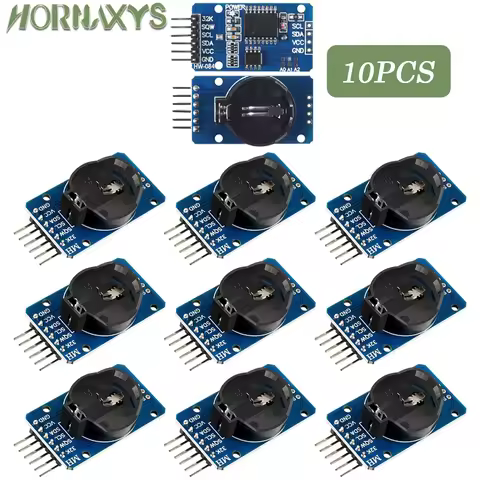 10/1pcs DS3231 Moudle with battery, DS3231 AT24C32 IIC Module Precision Clock Module (without batter