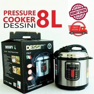 DESSINI PRESSURE COOKER 8 LITER