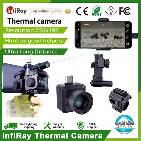 InfiRay T2 Pro Thermal Imager Hunting Outdoor Search 1579m Infrared Night Vision Mobile Phone Androi