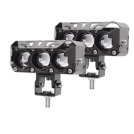 2PCS Lampu Tembak Sorot LED Laser 2 Mata 3 Mata 4 Mata 5 Mata 2 Warna CR7 Foglamp Lampu Tembak SQL S