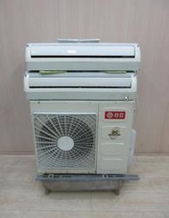 新竹二手傢俱◎百豐悅二手家具-中古冷氣 日立7.2KW一對二分離式冷氣 冷氣空調 冷氣機 台中2手家電 峨嵋二手家電
