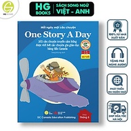 Sách - One Story A Day - CUỐN 5 : 365 câu chuyện phát triển IQ, EQ cho bé - Bản song ngữ tặng kèm fi