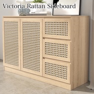 Tomato Home ตู้ลิ้นชัก  Victoria Rattan sideboard | ราคาส่งประกอบในกทมและปริมณฑล | พิมพ์ลายหวาย