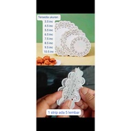 Selling Repack 25 sheets - All Sizes of Doiles Most Complete Doiles Paper/ Grade Lace Cake Base Doil