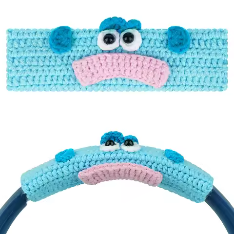 Geekria Knit Fabric Headband Cover Compatible with Bose QC45, QC35 II, Sony WH-1000XM4, Beats Solo4,