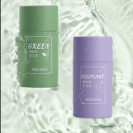 Masker Wajah Green Mask Stick Median Mask Stick Green Tea