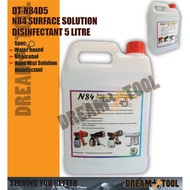*NANO SPRAY DISINFECTANT* N84 Surface Solution Disinfectant 5 LitreDT-N84D5 *NANO SPRAY DISINFECTANT