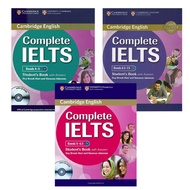 Book - Complete IELTS Band 4-5, 5-6.5, 6.5-7.5 (WB + STB) (Odd, Complete) (Color version)