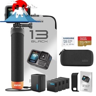 [Direct from Japan]
GoPro HERO 13 Black Action Camera Bundle with Accessories, Certified SD Card, Ex