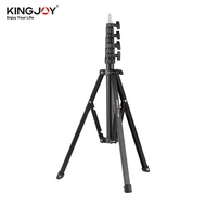 Giá Ba Chân Kim Loại Điều Chỉnh Được KINGJOY FL2009 Chân Đèn Tải Trọng 10Kg/22lbs Vít 1/4 Inch Tối Đ