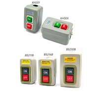 3-Phase ON-OFF Control Switch, 2-Button Control Box KH-201 KH-305; BS211B BS216B BS230B