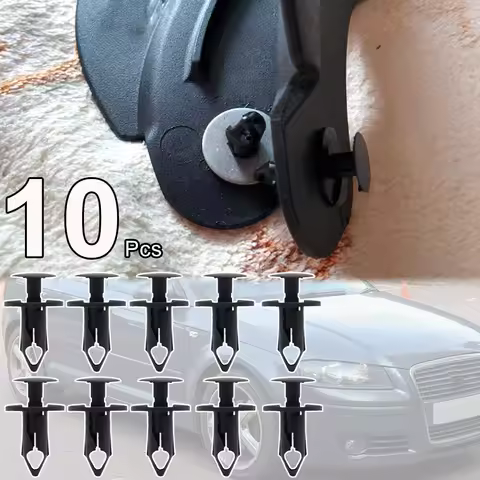 10Pcs For Audi A3 8P 2003 - 2013 A4 B6 B7 B8 A5 8T A6 C6 A8 D4 Q5 8R Mud Guard Engine Under Shelf Cl