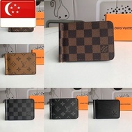 Gucci_ Bag LV_ Bags M66543 Men's Money Clips Usd Clip Wallet Business Card Holder Id Folder IIT4 GYS0