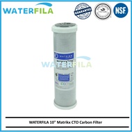 WATERFILA 10" USA Imported Matrix KX CTO Filter 6X Performance