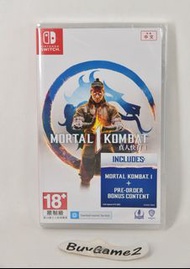 (全新送DLC + 大海報) Switch Mortal Kombat 1 真人快打 (行版, 中文/ 英文)