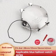 Suitable for Cartier Blue Balloon Men Women Watch Back Cover Waterproof Ring 36/42mm Silicone Sealin