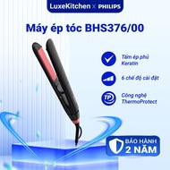 Philips BHS376 hair straightener, easy styling, safe temperature to avoid damage,