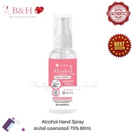 Alcohol Hand Spray 75% 60ml. สเปรย์ แอลกอฮอล์ กลิ่นไม่ฉุน