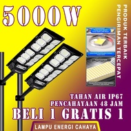 CAHAYA Buy 1 get 1 free 5000W Bright light Solar powered LED street light, 24-hour lighting all-year