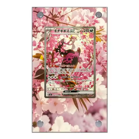 For Pokemon Cards Display PTCG Fezandipiti Ex Anime Game Collection Expand Art Gifts Self Made Acryl