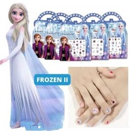 【超易貼】魔雪奇緣 Frozen 兒童防水指甲貼紙  ( 款式隨機 ) | 公主貼紙