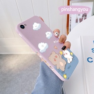 Casing VIVO Y81 Y81i Y81s Y83 y53 y55 v5s v5 vivo y71 y71i y71a Phone Case soft case Silicone TPU Soft Shell aesthetic Cartoon cute Little Bear Rabbit New design shockproof CASE