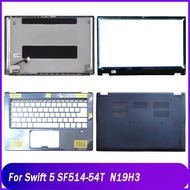 Rear Lid For Acer Swift 5 Sf514-54t N19h3 Laptop Lcd Back Top Cover Front Bezel Palmrest Upper Botto