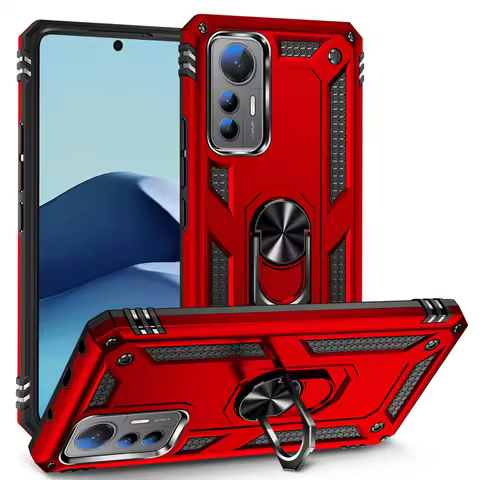 For Xiaomi 12 Lite Case Shockproof Magnetic Car Holder Armor Phone Cases for Xiomi Xaomi Xiami Mi 12