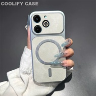 Casing For infinix Smart 9 8 Hot 40i 40 Pro Magnetic Case Denim Texture Shockproof deluxe Phone Cove