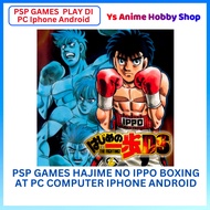 【PSP Games Play di PC Computer Phone 】PSP Hajime no Ippo Boxing fIGHTER Game pc game best murah