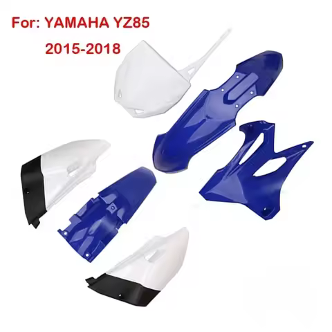 Motorcycle Full Body Plastic Kit rear Fairing Mudguard for Yamaha YZ85 2015-2018 Dirt Bike Number Pl