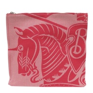 近新 Burberry 8082221RED帆布手拿包，附小袋，紅色，1002 [二手] BURBERRY