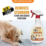 Nanovet Pet Stain Urine and Odour Eliminator for Cat and Dog Enzyme Cleaner Pet Urine Remover