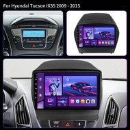 Android Din 14 Car Radio Multimidia Video Player Navigation GPS For ix35 Hyundai Tucson 2 LM IX35 2