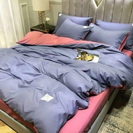 Bộ chăn ga cotton tici đũi nhập khẩu cao cấp nhiều kích thước bọc đệm m2 m6 m8 2m2