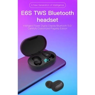 E6S Wireless Earbuds Noise Canceling Waterproof Ear Buds in-Ear Stereo Headphones with LED Display C