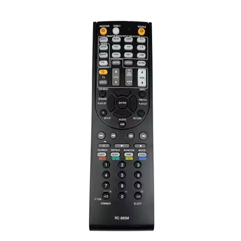 RC-865M RC865M Replacement for Onkyo AV Receiver RC-866M HT-R391 TX-NR315 TX-NR525 TX-NR737