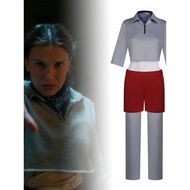 Stranger Things Season 5 Eleven Costume - Adult Four-Piece Set