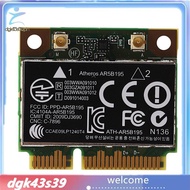 [Pretty] AR9285 AR5B195 150M+BT3.0 Half Mini PCI-E Wireless Card SPS:593127-001 592775-001 for 430 4