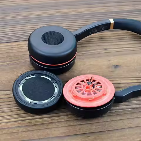 jabra Ear Pads For Jabra Evolve 75 75+ evolve75 Headphone Earpads Replacement Headset Ear Pad PU Lea