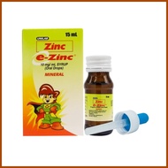 E ZINC 27.5mg/mL Syrup (Oral Drops)